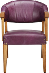 Theodore Club Chair Purple