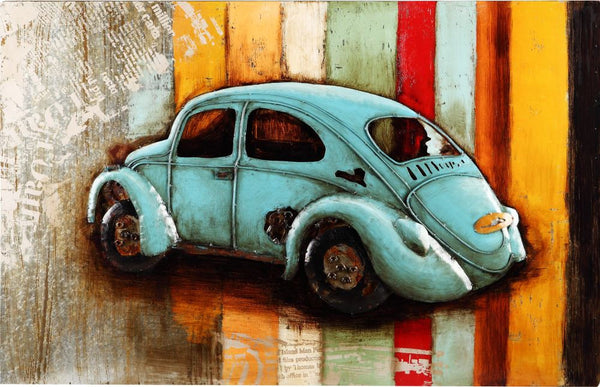 Vintage Beetle Wall Décor