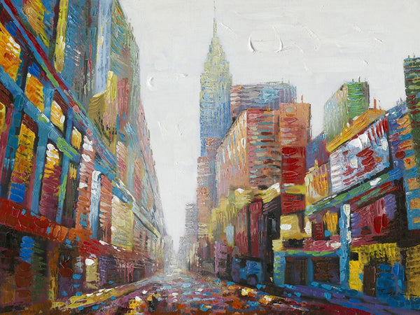 Colorful City Wall Décor