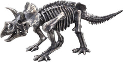 Triceratops Sculpture Silver