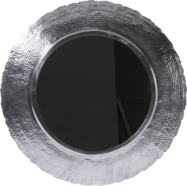 Groove Mirror Silver