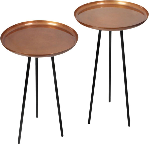 Martin Side Table Black Set Of 2
