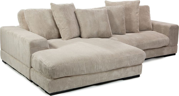 Plunge Sectional - Cappuccino