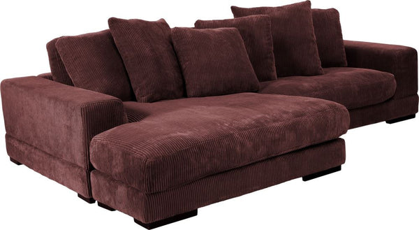 Plunge Sectional - Dark Brown