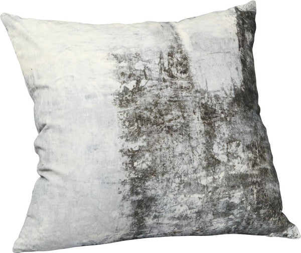 Abstract Velvet Cushion W/ Feather Insert