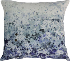 Sea Spray Velvet Cushion W/Feather Insert