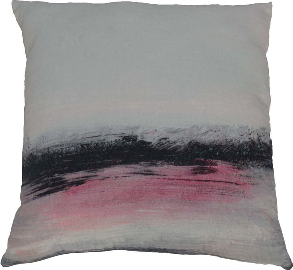 Blurred Lines Cushion W/Feather Insert