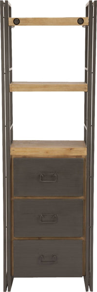 Brooklyn Bookshelf With Drawers Small