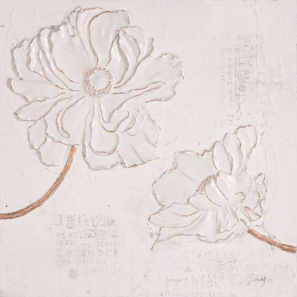 Flower Relief 1 Wall Décor