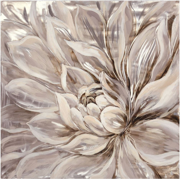 Snowy Bloom Wall Décor