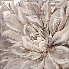 Snowy Bloom Wall Décor