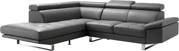 Andreas Sectional Left Grey