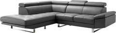 Andreas Sectional Left Grey