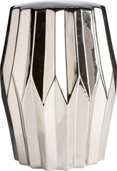 Column Stool Silver