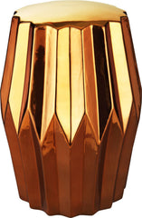 Column Stool Gold