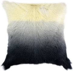 Goat Fur Pillow Light Grey Spectrum