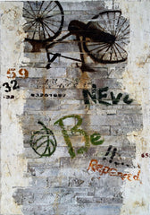 Bike Graffiti Wall Décor