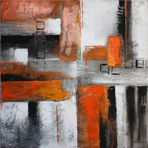 Orange Abstract Ii