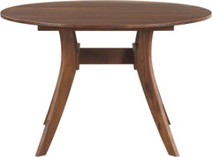 Florence Round Dining Table Walnut