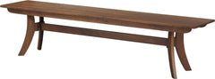 Florence Bench Small Walnut
