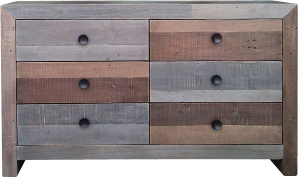 Vintage 6 Drawer Dresser