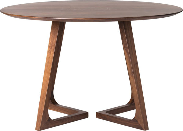Godenza Dining Table Round Walnut