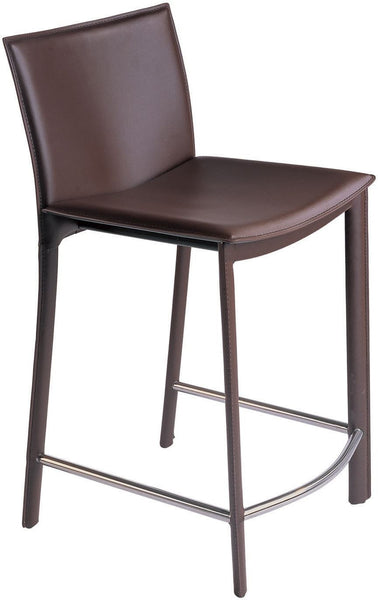Panca Counter Stool 26" Dark Brown