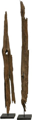 Drift Wood Art On Rough Marble Base