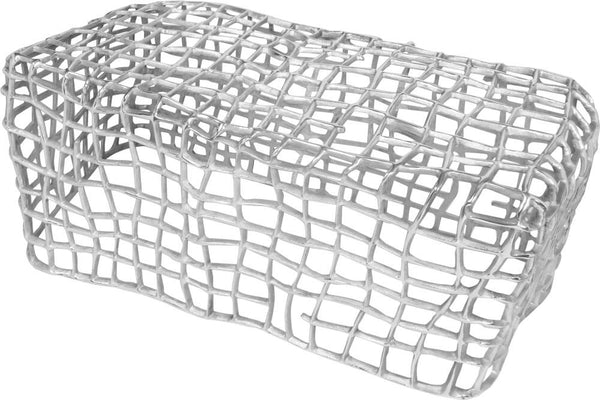 Cage Bench Silver