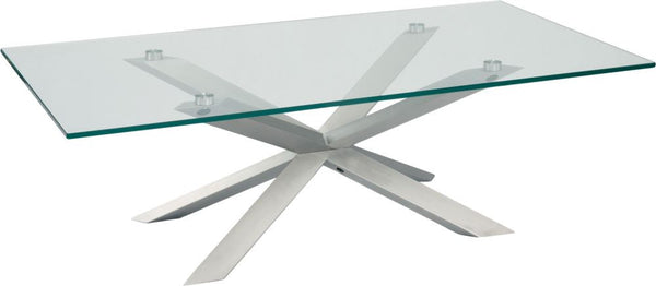 Braga Coffee Table Rectangular Glass