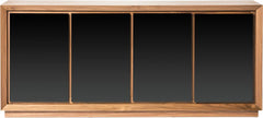 Lagarno Sideboard Walnut W/Glass Top