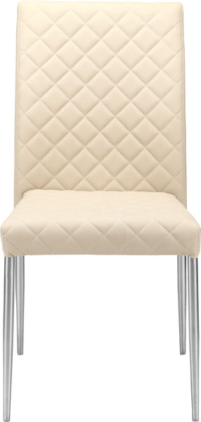 Cali Dining Chair Cream White - M2