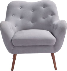Cecil Club Chair Light Grey