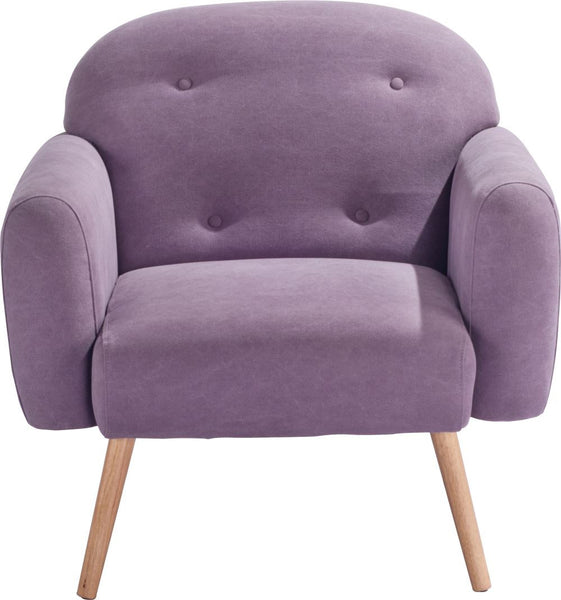 Edwin Club Chair Purple