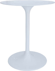Tulip Accent Table White