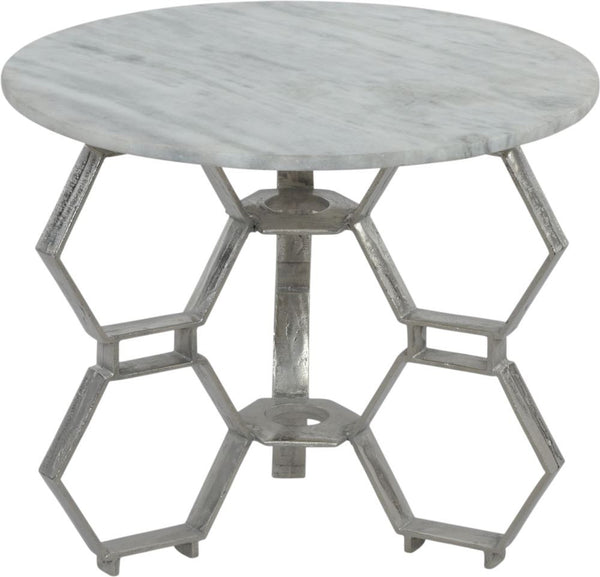 Luna Accent Table Silver
