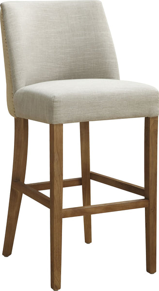 Mercer Jute Bar Stool Cappuccino