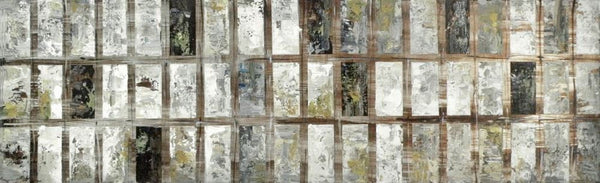 Grey Block Wall Decor