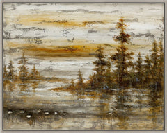 Dusk Wall Décor With Frame