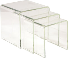 Covo Tables Set Of 3 Glass