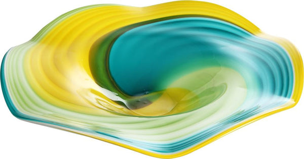 Blue Curl Wall PLATE-M2