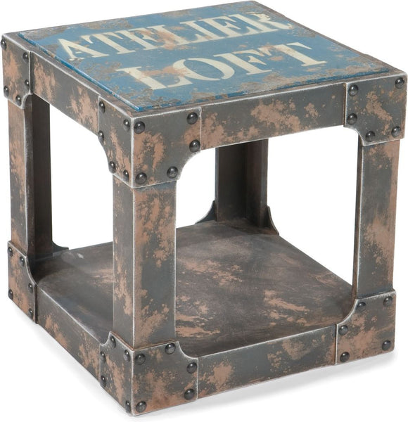 Loft Side Table Blue