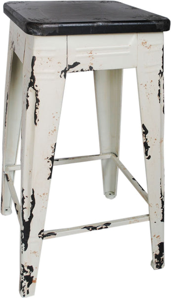 Sturdy Counter Stool White