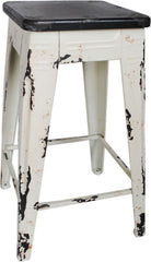 Sturdy Counter Stool White