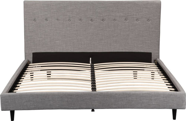 Burgio Bed King - Light Grey