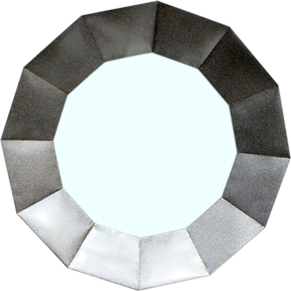 Dodecagon Mirror Silver