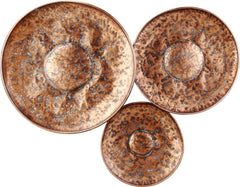 Bronze Disc Wall Décor Large