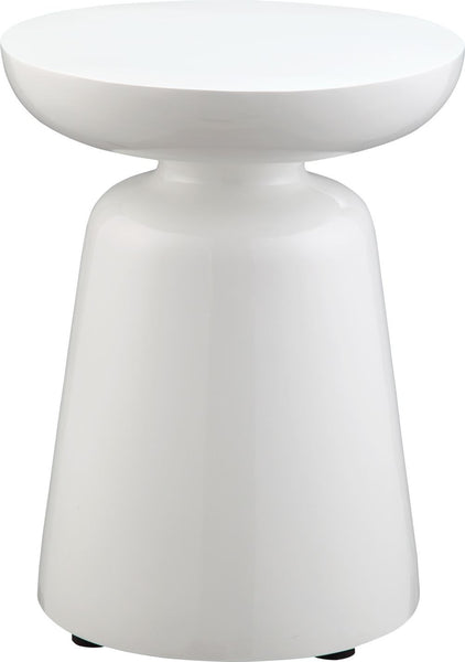 Pedestal Stool White
