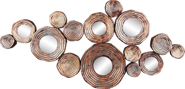 Circle Cluster Gold Wall Décor