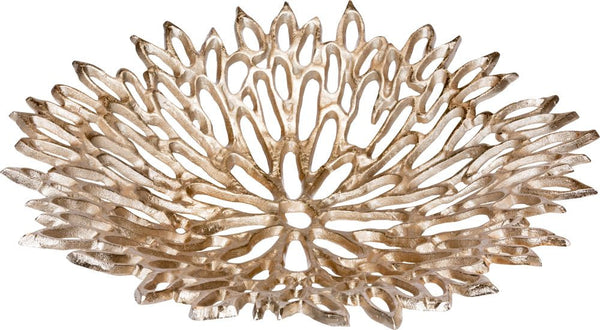 Chrysanthemum Platter Large Silver